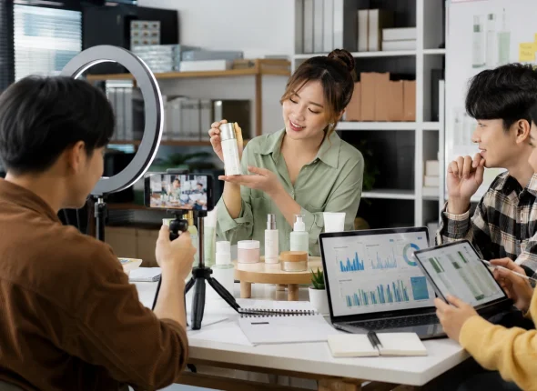 marketing produk baru dengan konten