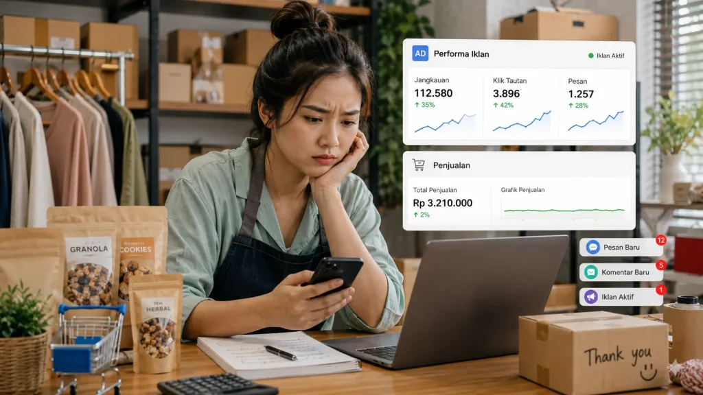 umkm beriklan namun penjualan tidak naik