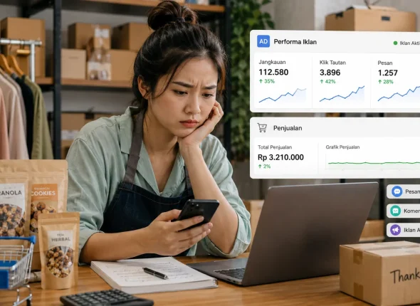 umkm beriklan namun penjualan tidak naik