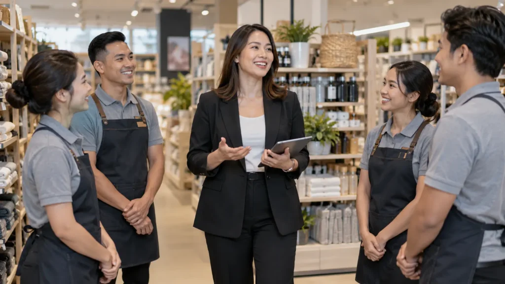 kompetensi retail leadership