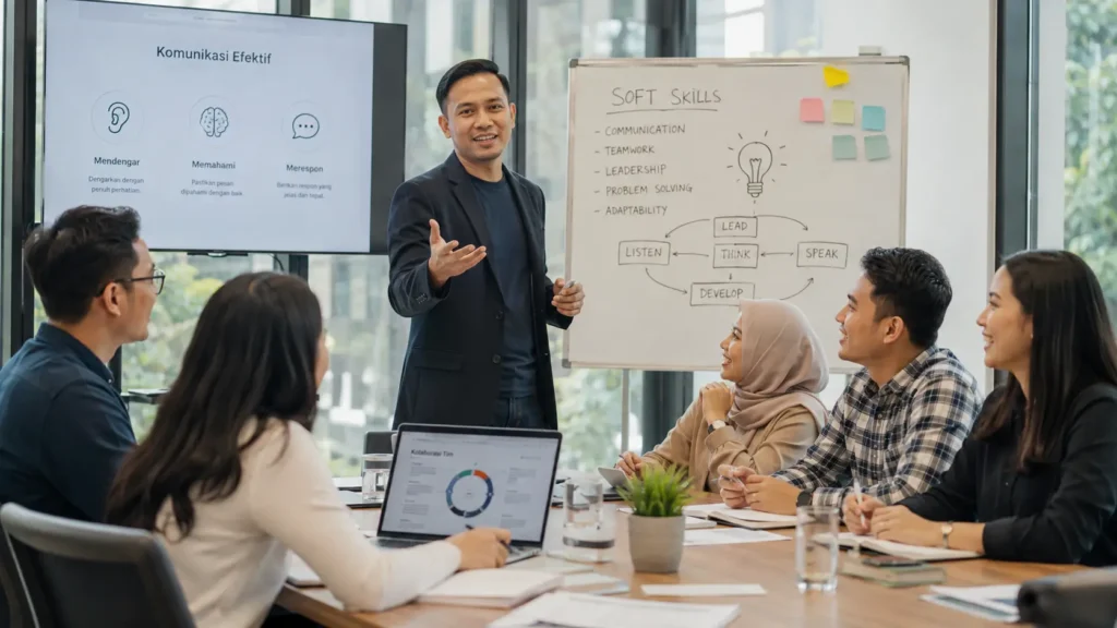 soft skill karyawan menengah