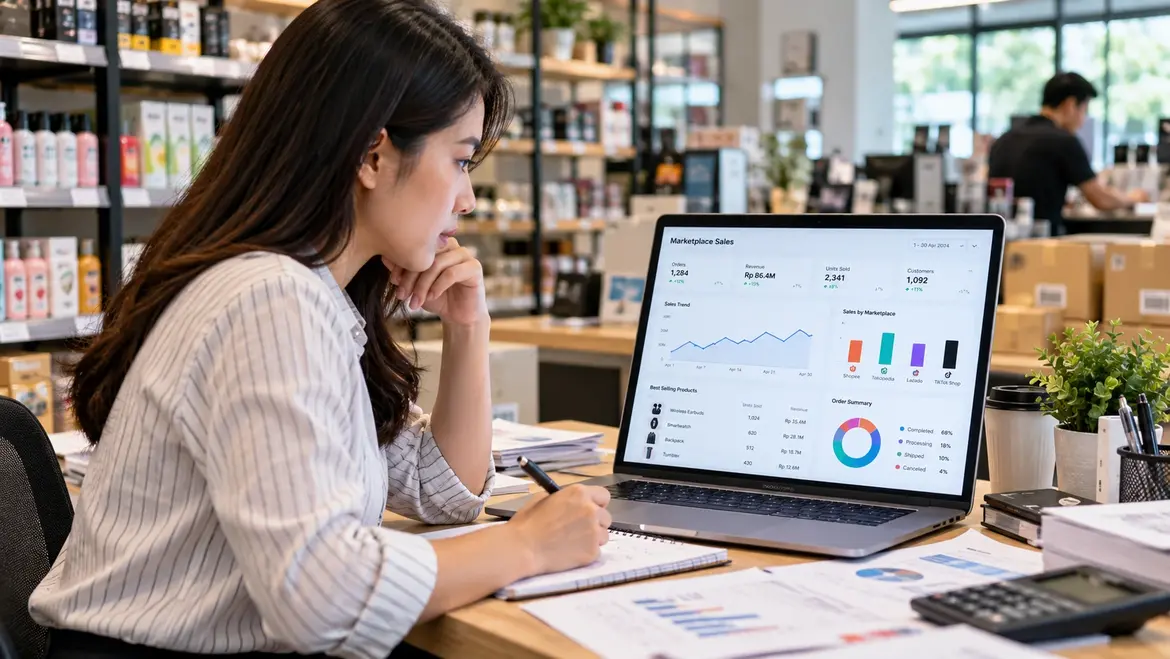 skill membaca data marketplace